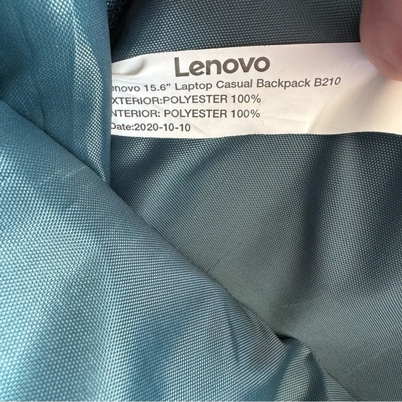 Lenovo Laptop Backpack B210, 15.6-Inch Laptop/Tablet, Durable, Water-Repellent, - Picture 8 of 10